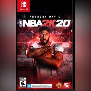 NWT NIB Nintendo Switch NBA 2K20 Anthony Davis Sealed